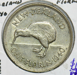 New Zealand 1940 Florin Kiwi bird animal N0239 combine shipping