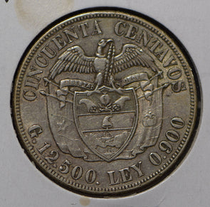 Colombia 1934 50 Centavos  290271 combine shipping