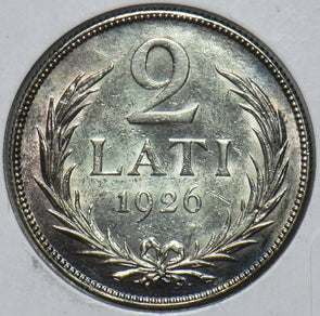 Latvia 1926 2 Lati 490732 combine shipping