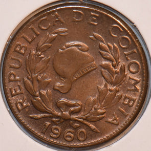 Colombia 1960 5 Centavos 196143 combine shipping