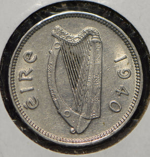 Ireland 1940 3 Pence Hare animal  191193 combine shipping