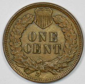 1909 Indian Head Cent Choice AU BN U0328