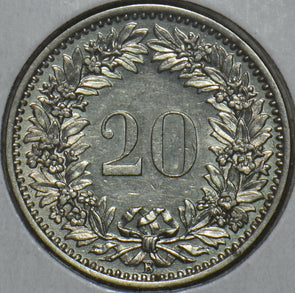 Switzerland 1884 20 Rappen 196210 combine shipping