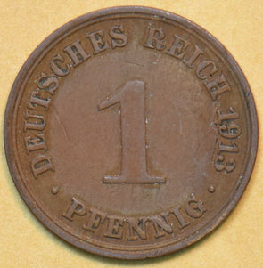 Germany 1913 Pfennig Eagle animal 902343 combine shipping