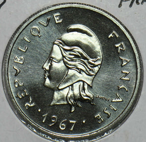 New Hebrides 1967 10 Francs 196988 combine shipping