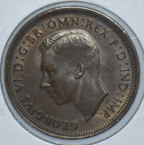 Australia 1946 1/2 Penny Kangaroo animal 150426 combine shipping