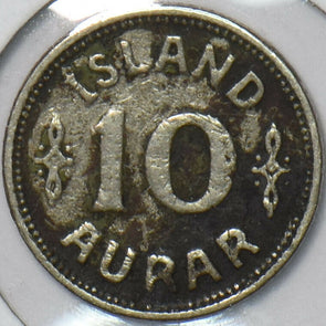 Iceland 1923 10 Aurar 151511 combine shipping