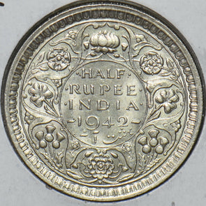 British India 1942 1/2 Rupee 194614 combine shipping