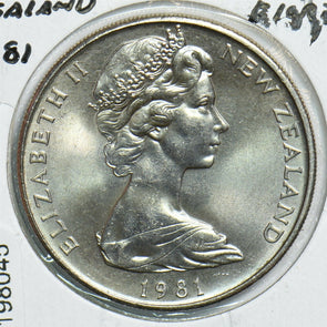 New Zealand 1981 20 Cents Kiwi Bird animal 198045 combine shipping