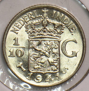 Netherlands East Indies 1941 S 1/10 Gulden 199194 combine shipping