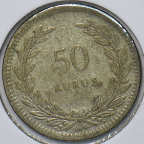 Turkey 1948 50 Kurus 902777 combine shipping