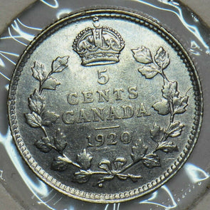 Canada 1920 5 Cents 153079 combine shipping