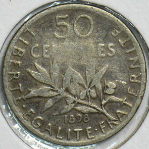 France 1898 50 Centimes 152908 combine shipping