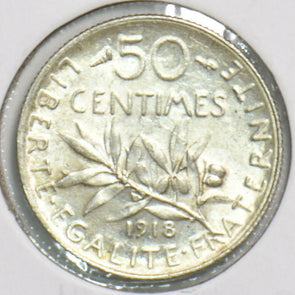 France 1918 50 Centimes 0 240792 combine shipping