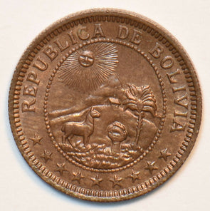 Bolivia 1951 Boliviano Alpaca animal 151452 combine shipping