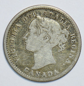 Canada 1858 10 Cents 298710 combine shipping
