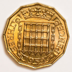 Great Britain 1959 3 Pence/Threepence 298167 combine shipping