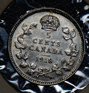 Canada 1918 5 Cents 35  CA0204 combine shipping
