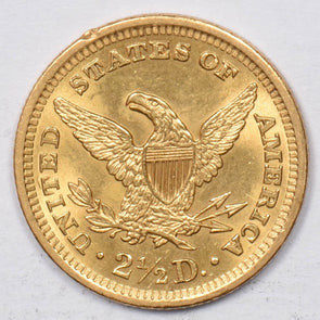1905 $2.5 gold CH BU Liberty Head Quarter Eagle GL0255 combine shipping