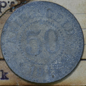 Germany 1917 50 Pfennig Fuechtwangen 293118 combine shipping