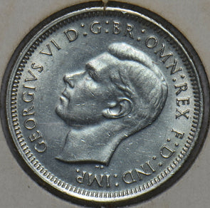 Australia 1942 Shilling Merino ram animal 902622 combine shipping