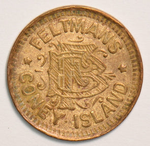 US 5 Cents Jewish Merchant Token Rosenblum 199286 combine shipping