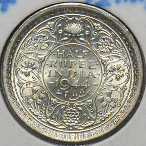 India British 1944 1/2 Rupee 194919 combine shipping