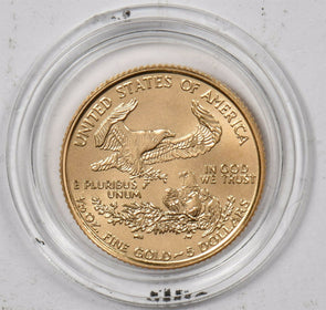 1998 $5 gold 1/10oz gold eagle GL0226 combine shipping