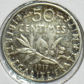 France 1917 50 Centimes 152906 combine shipping