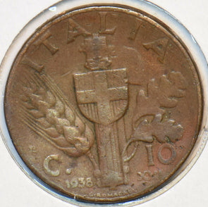 Italy 1938 10 Centesimi 903220 combine shipping