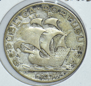Portugal 1933 5 Escudos 191609 combine shipping