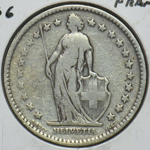 Switzerland 1886 2 Francs 151174 combine shipping