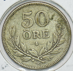 Sweden 1919 50 Ore 152785 combine shipping