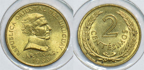 Uruguay 1960 2 Centesimos 198634 combine shipping