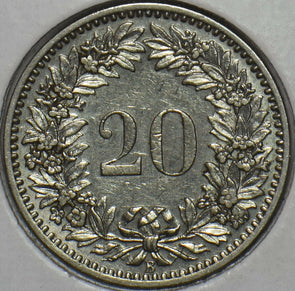 Switzerland 1919 20 Rappen 196172 combine shipping