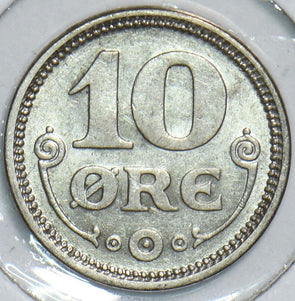 Denmark 1918 10 Ore 198329 combine shipping
