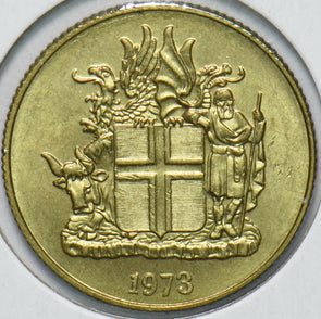 Iceland 1973 Krona Dragon animal Bull 192327 combine shipping