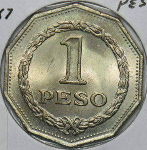 Colombia 1967 Peso 240331 combine shipping