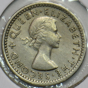 New Zealand 1953 3 Pence 903642 combine shipping
