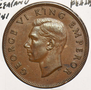 New Zealand 1941 Penny Tui bird 199005 combine shipping