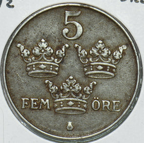Sweden 1942 5 Ore 197082 combine shipping