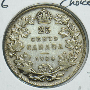 Canada 1936 25 Cents 197960 combine shipping