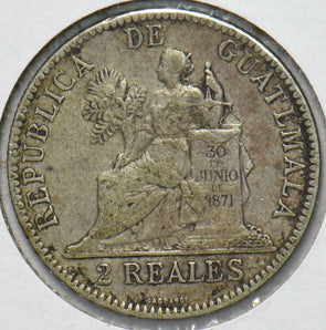 Guatemala 1894 2 Reales Bird animal 293164 combine shipping