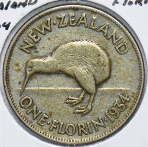 New Zealand 1934 Florin Kiwi Bird animal 293537 combine shipping
