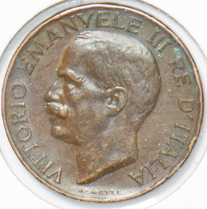 Italy 1927 5 Centesimi Vittorio Emanvele III 292944 combine shipping
