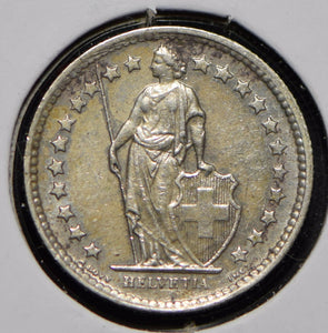 Switzerland 1959 1/2 Franc  150050 combine shipping