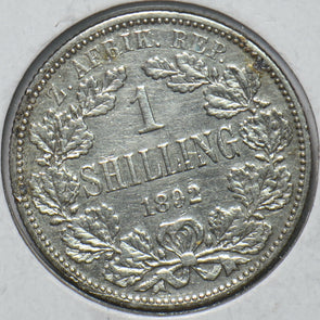 South Africa 1892 Shilling 294143 combine shipping