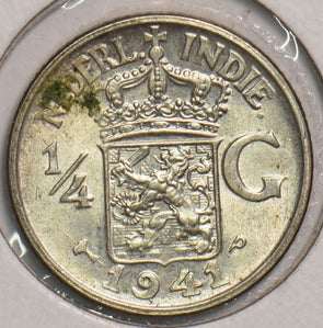Netherlands East Indies 1941 P 1/4 Gulden 199234 combine shipping