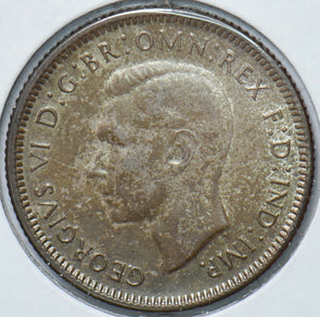 Australia 1943 S Shilling Merino ram animal 150603 combine shipping