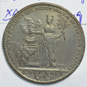 German States 1763 Thaler Taler Nurnberg. Peace of Hubert. 0-2488 GE0160 combine